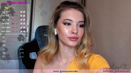 AlexyaWonder In Private Video Unblock Charming Sexy Pussy