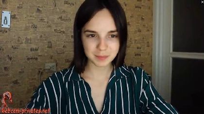 Harmonical And Assured Young Woman Mikuu At Cam