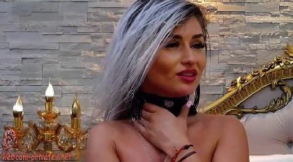 Misszhanna Slabber At Cam Estimable Passionate Boobs