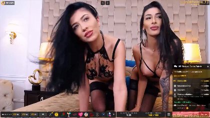 caprice-danikapatrick's broadcaster pvt sexcam show - private cumshow for asian streamer
