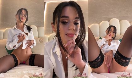 laracharm exposes her whore webcam role-playing schoolgirl side